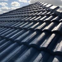 roof restoration - tile roof