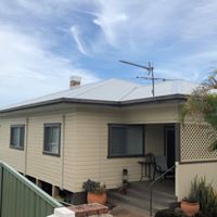 roof painting - metal roof