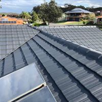 roof painting - tile roof