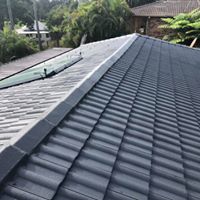 roof restoration - tile roof