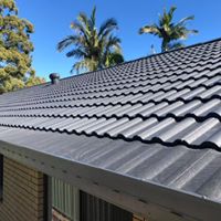 roof painting - tile roof