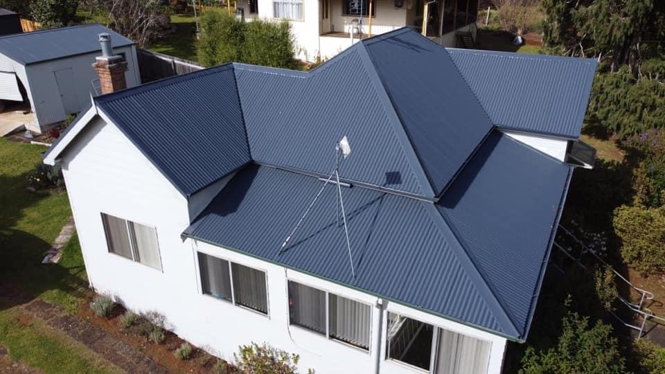roof restoration - metal roof