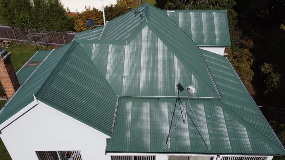 roof restoration - metal roof
